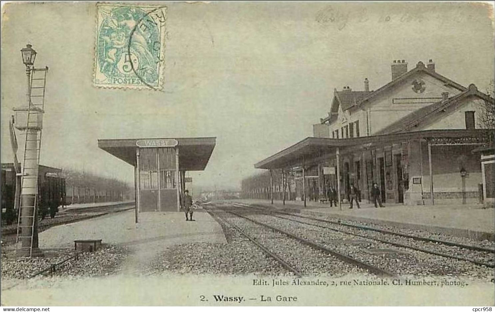 52.WASSY.LA GARE - Wassy