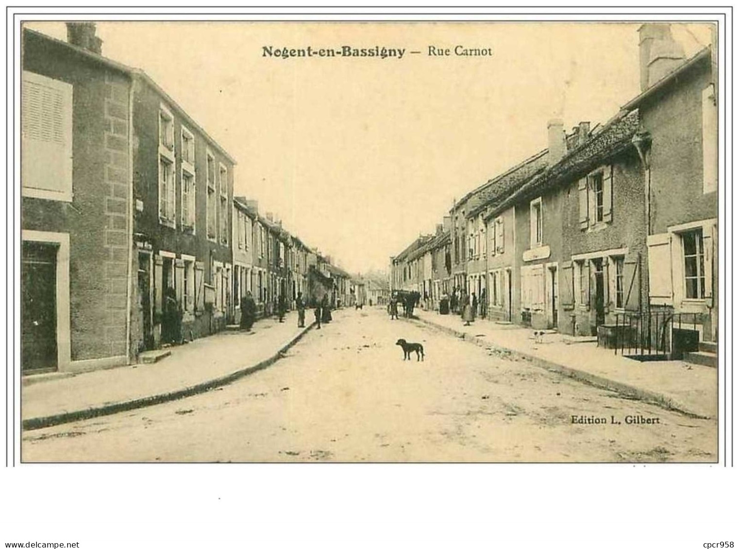 52.NOGENT EN BASSIGNY.RUE CARNOT - Nogent-en-Bassigny