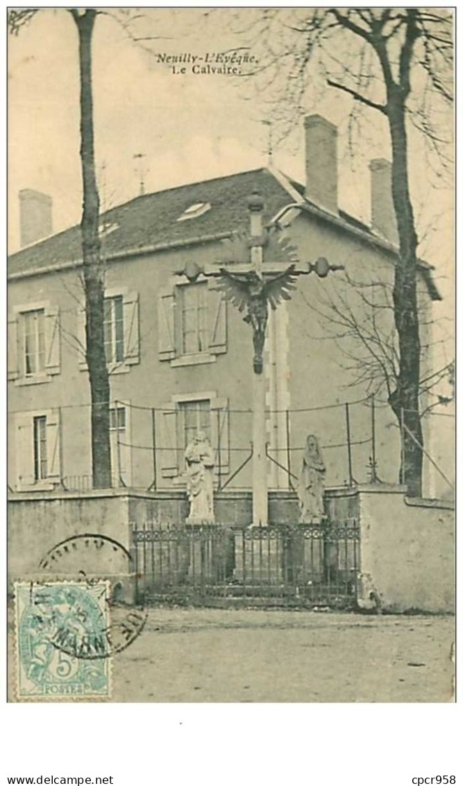 52.NEUILLY-L'EVEQUE.n°66.LE CALVAIRE - Neuilly L'Eveque