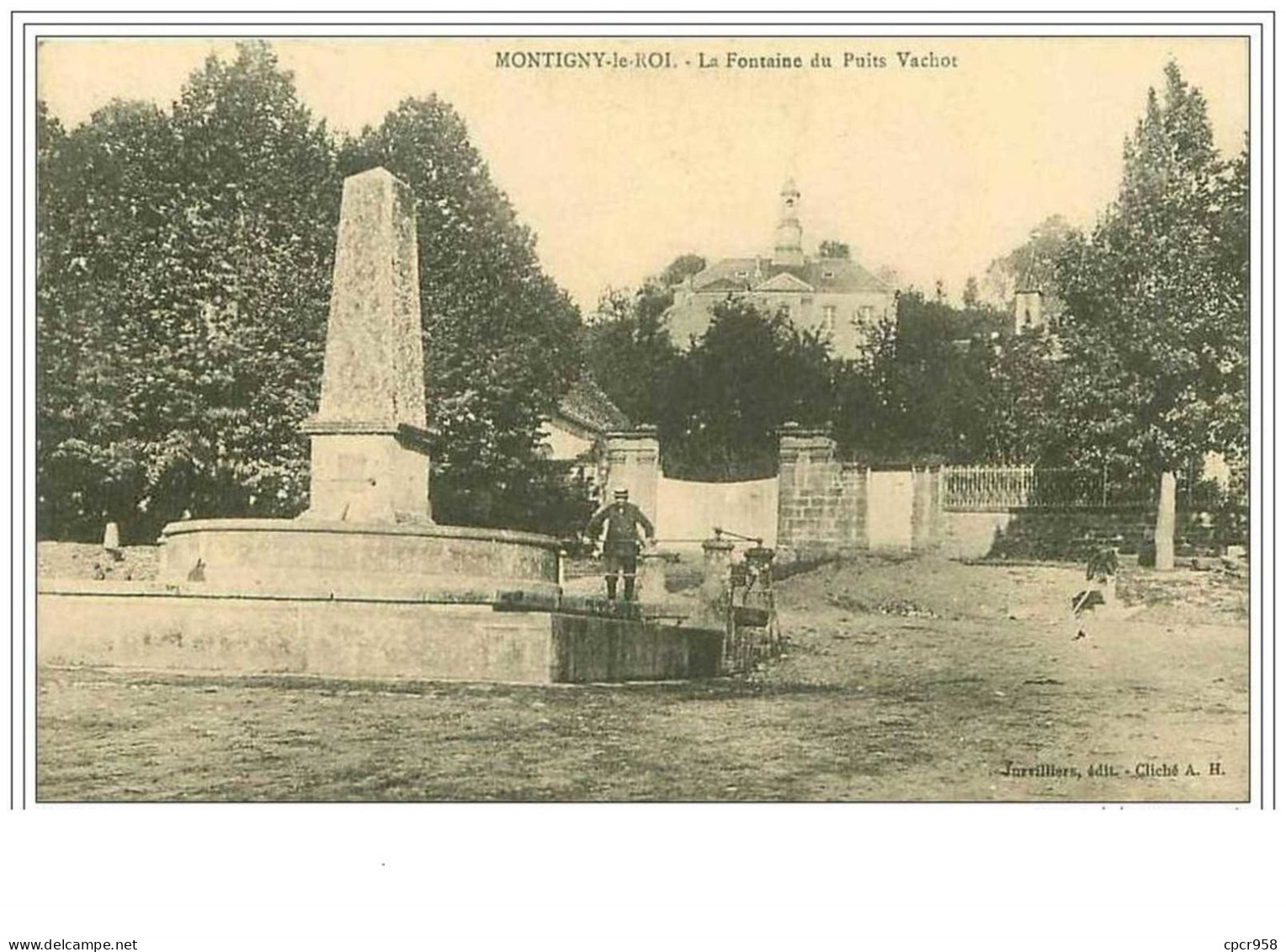 52.MONTIGNY LE ROI.LA FONTAINE DU PUITS VACHOT - Montigny Le Roi