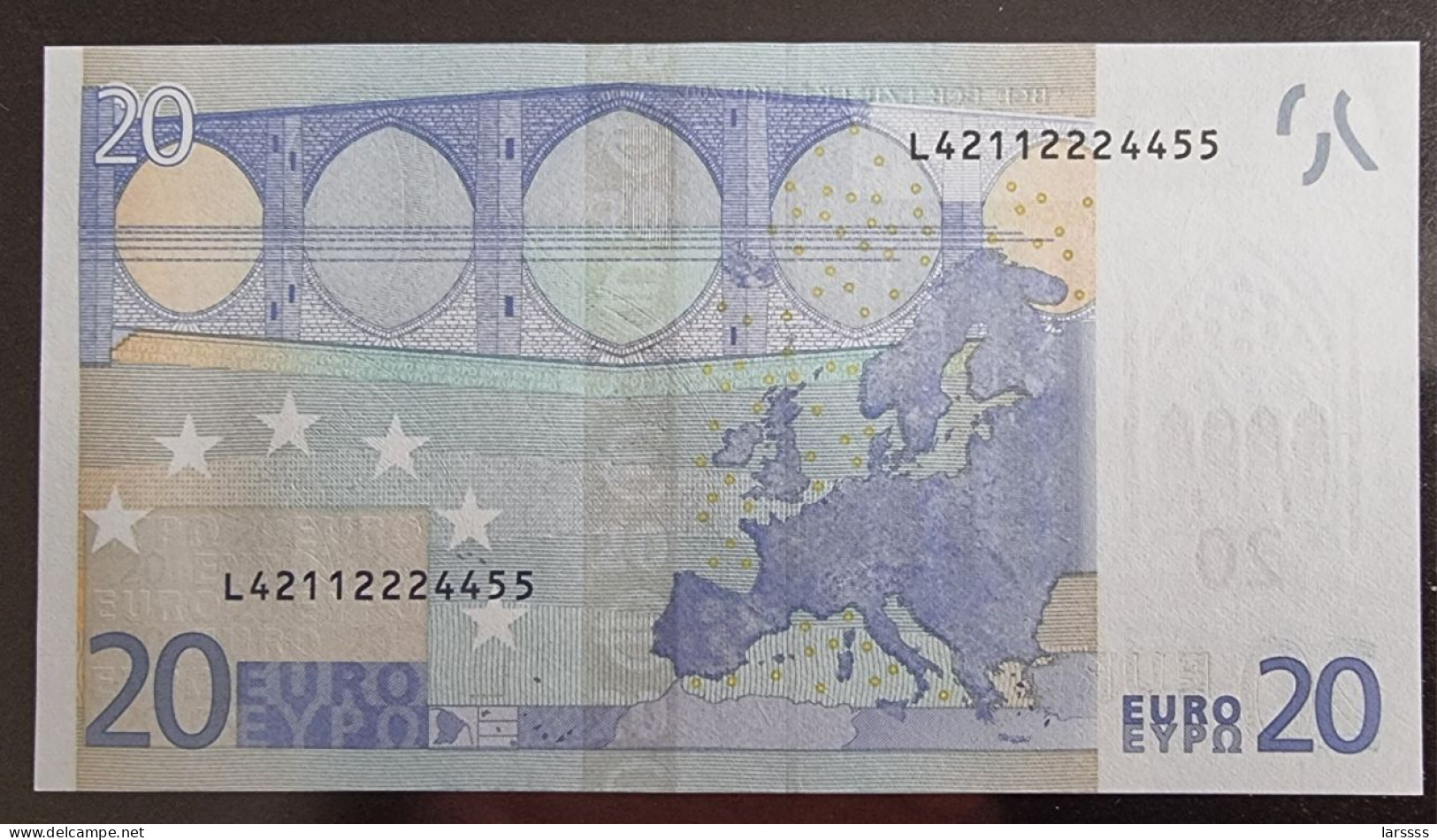 1 X 20€ Euro Draghi  R026D3 L42112224455 - UNC Finnland / Finland - 20 Euro