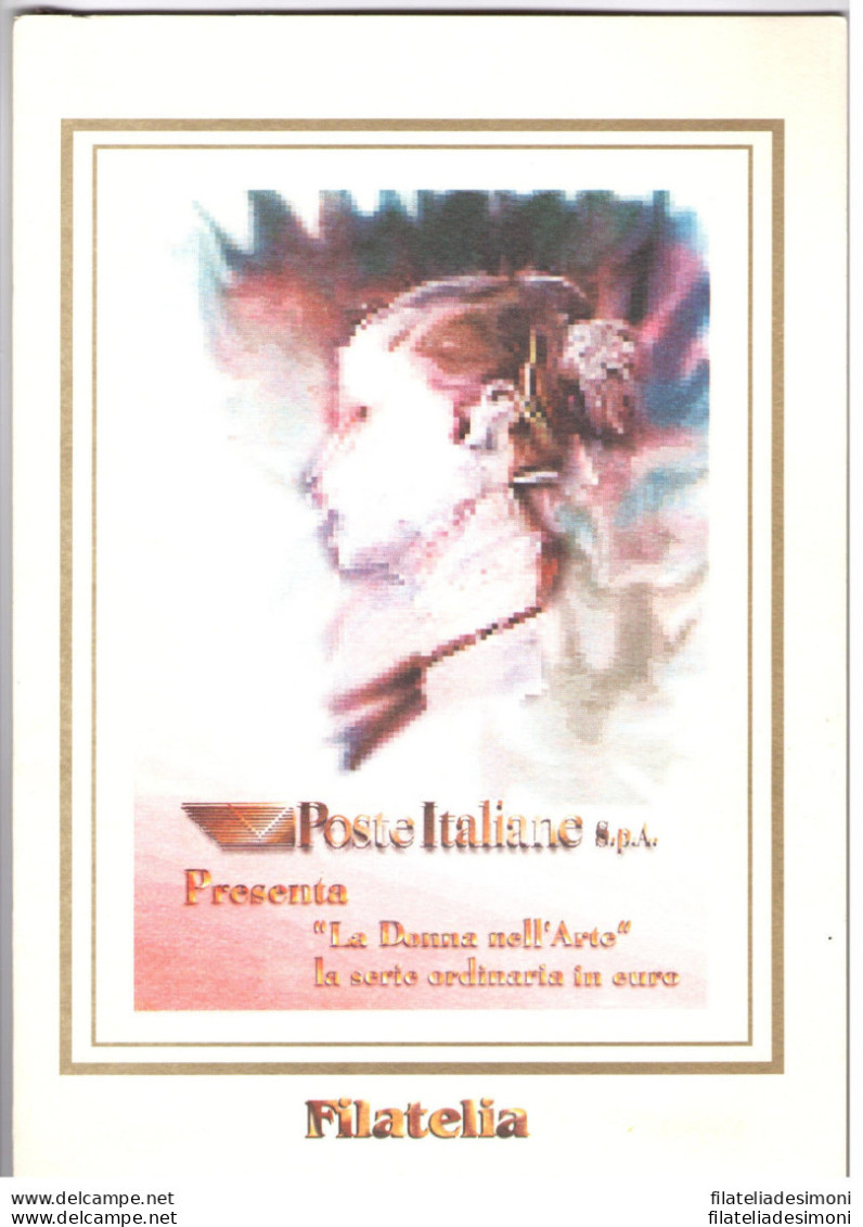 1999 Italia - Repubblica , Folder - La Donna Nell'Arte N° 1 MNH** - Presentation Packs