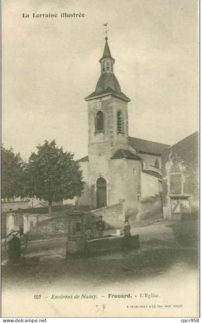 54.FROUARD.L&amp;acute EGLISE.ENVI RONS DE NANCY - Frouard