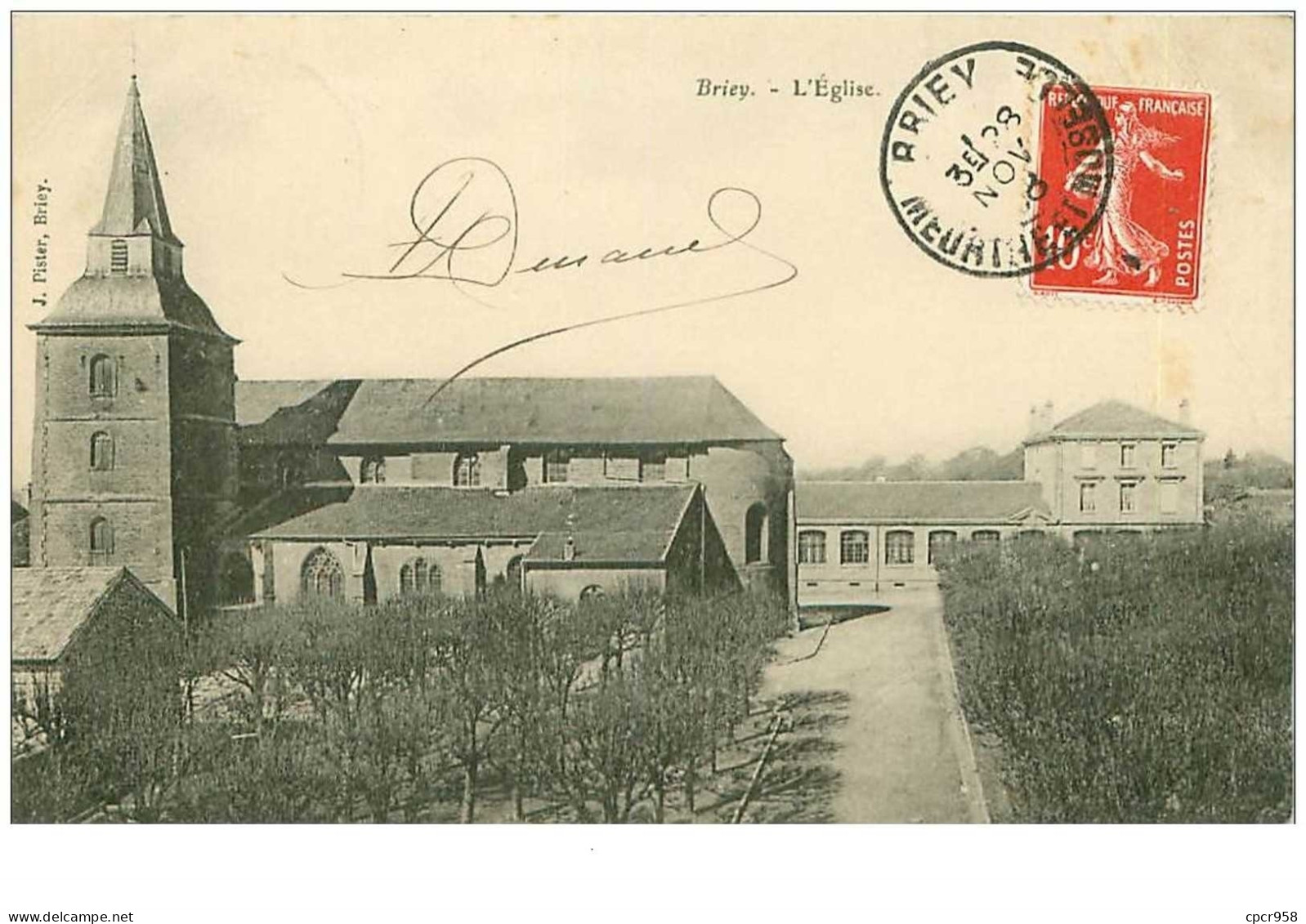 54.BRIEY.n°10425.L'EGLISE - Briey