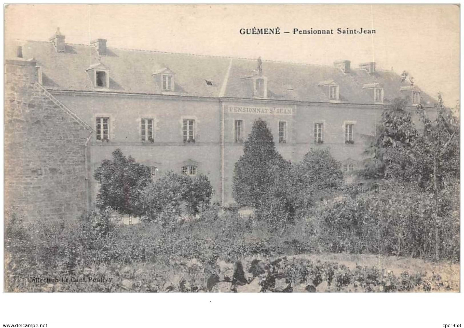 56 . N° 49028 . Guemene . Pensionnat Saint Jean - Guemene Sur Scorff