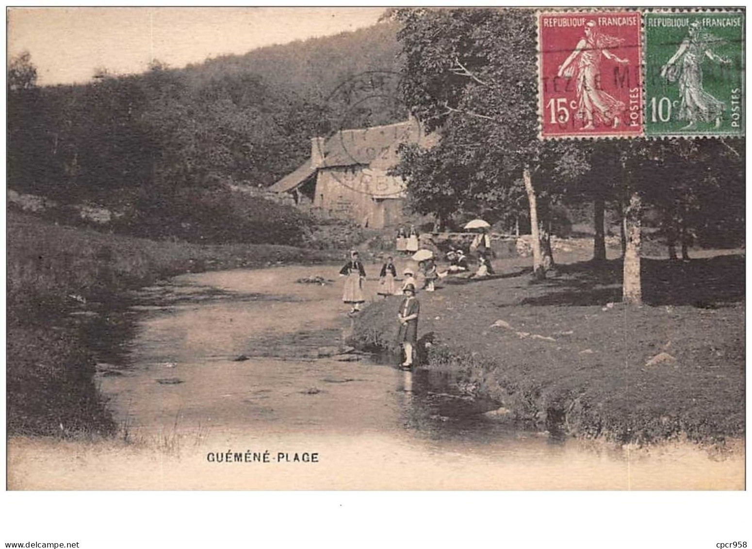 56 . N° 49029 . Guemene . Plage - Guemene Sur Scorff