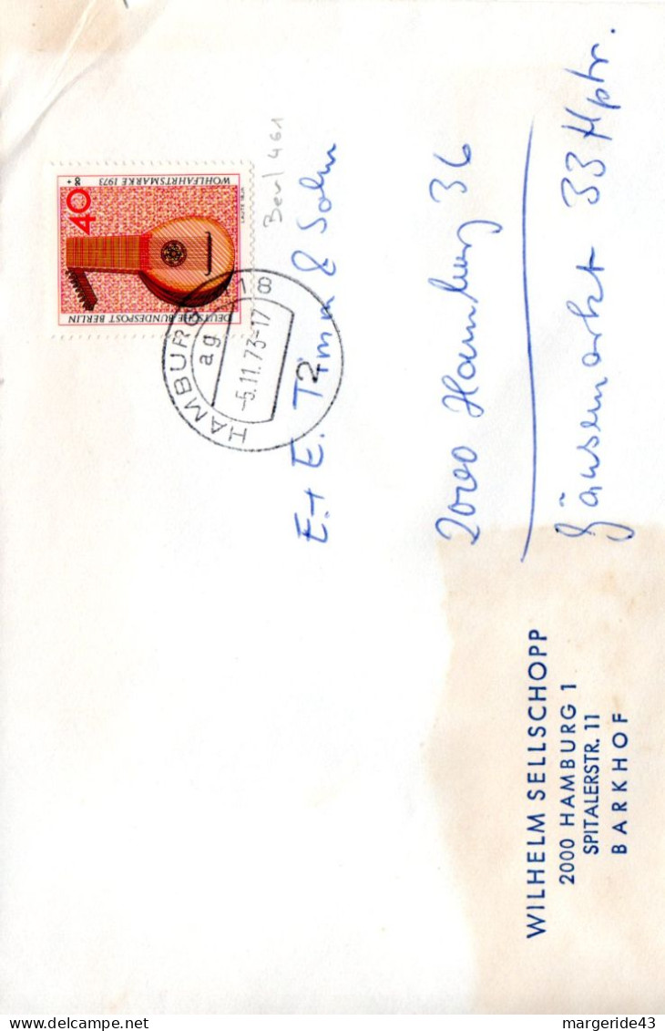 ALLEMAGNE RFA LOT DE 88 LETTRES