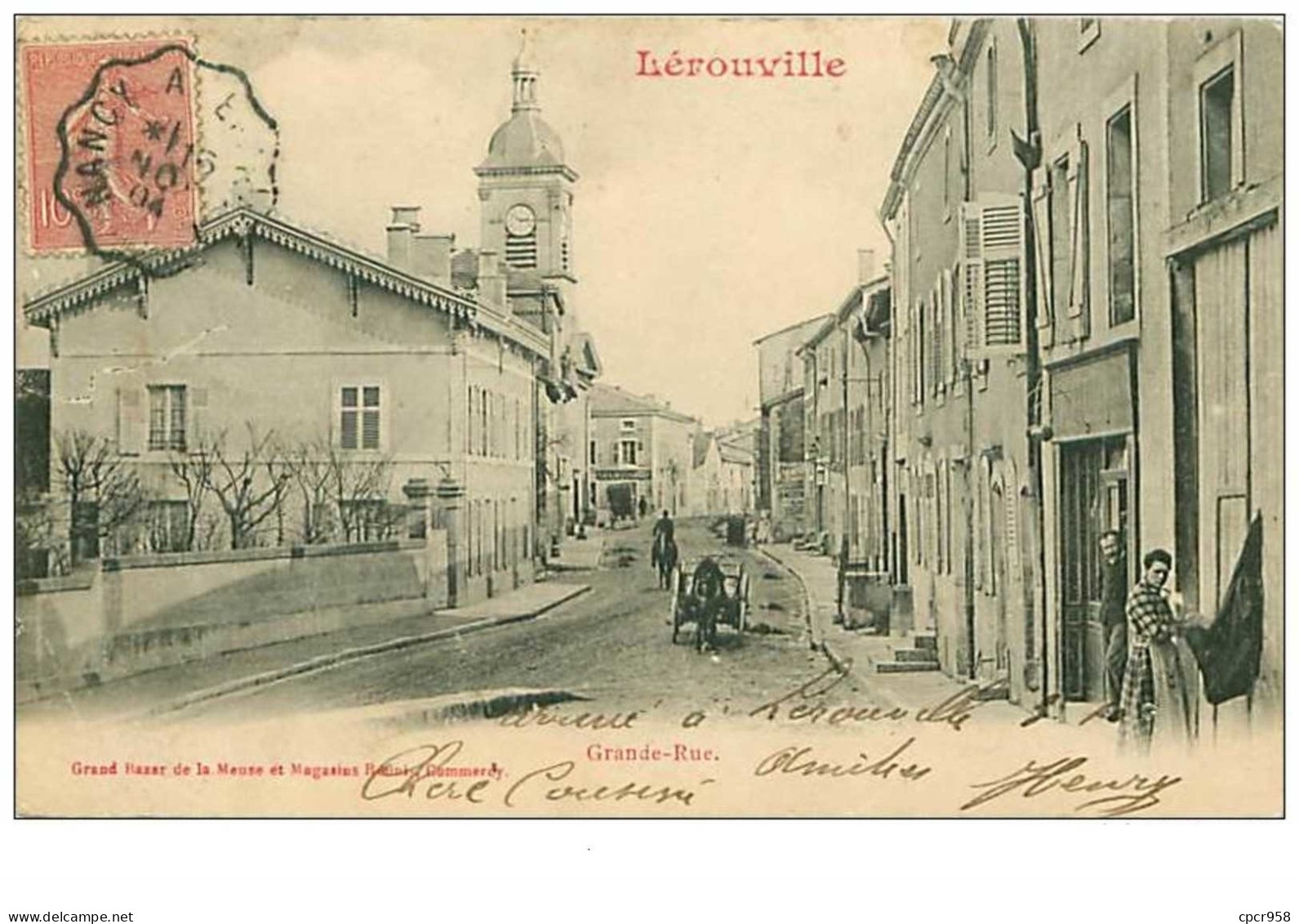 55.LEROUVILLE.n°174.GRANDE RUE - Lerouville