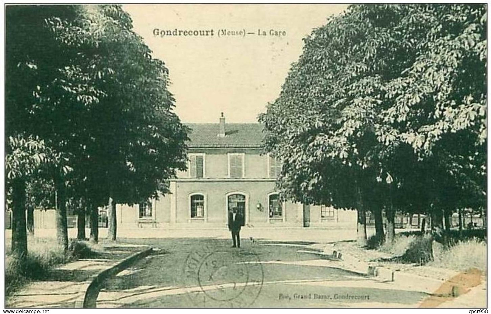 55.GONDRECOURT.LA GARE.TACHE - Gondrecourt Le Chateau
