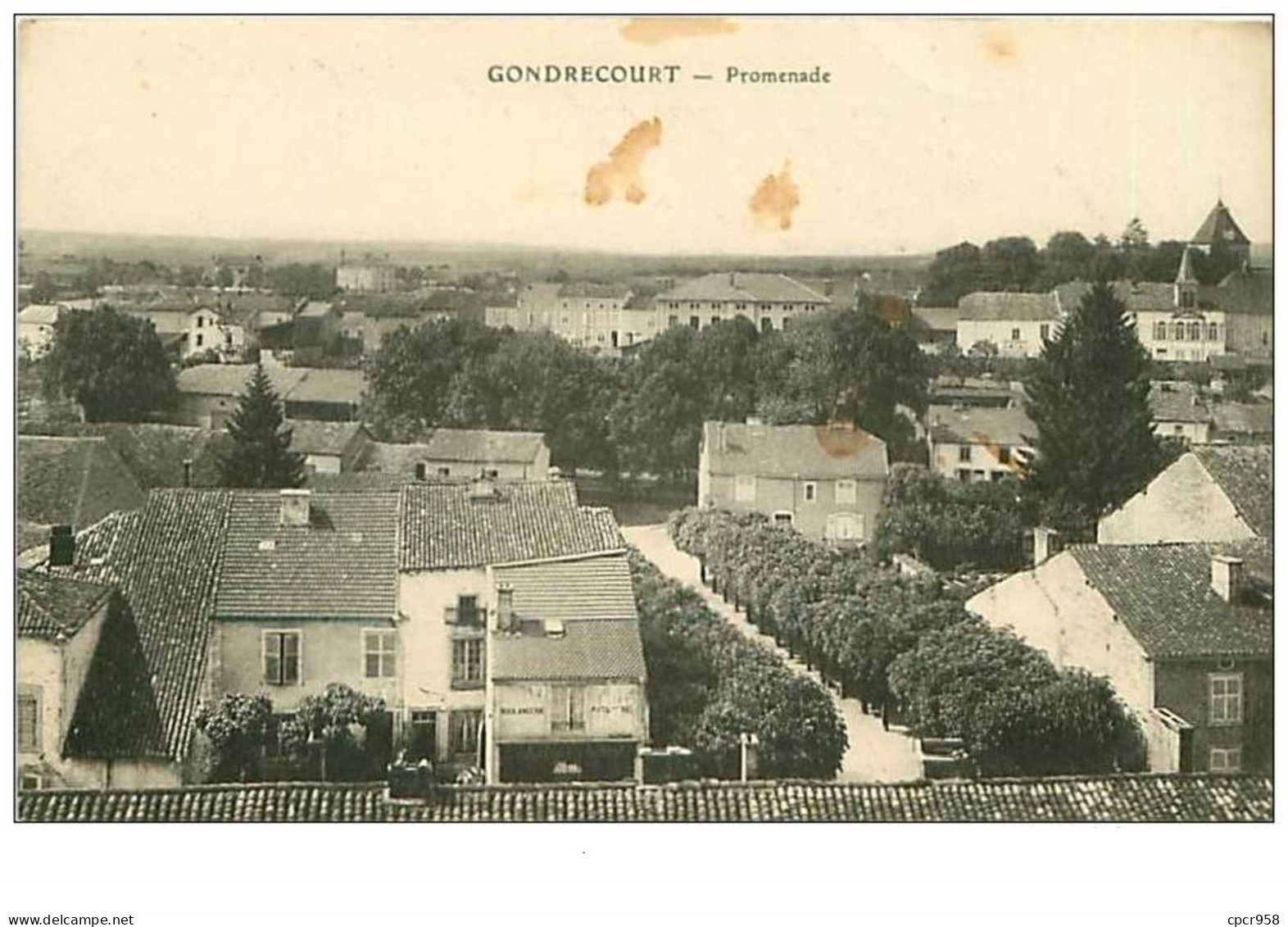 55.GONDRECOURT.n°5808.PROMENADE.TACHES - Gondrecourt Le Chateau