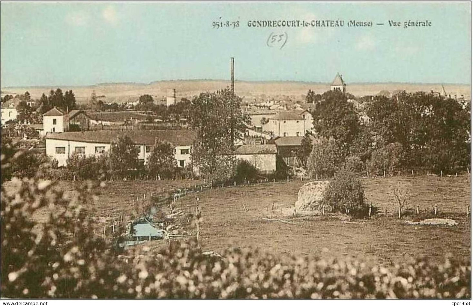 55.GONDRECOURT LE CHATEAU.VUE GENERALE - Gondrecourt Le Chateau