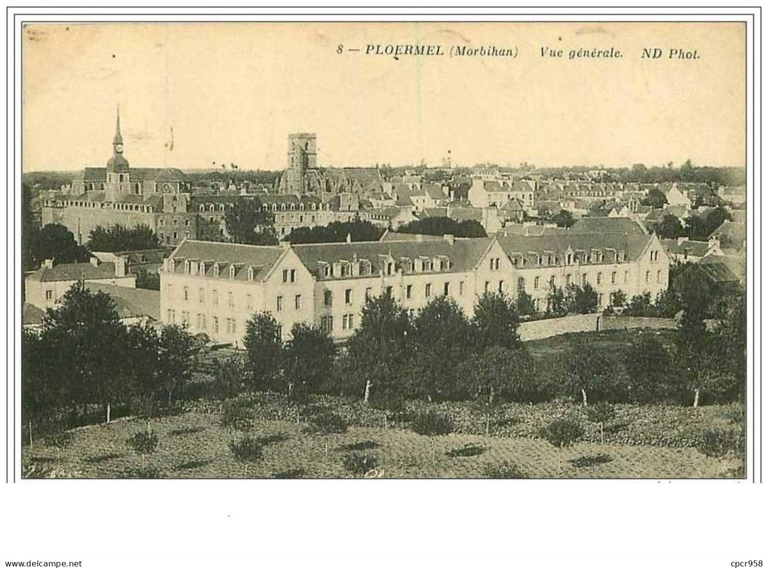 56.PLOERMEL.VUE GENERALE - Ploërmel