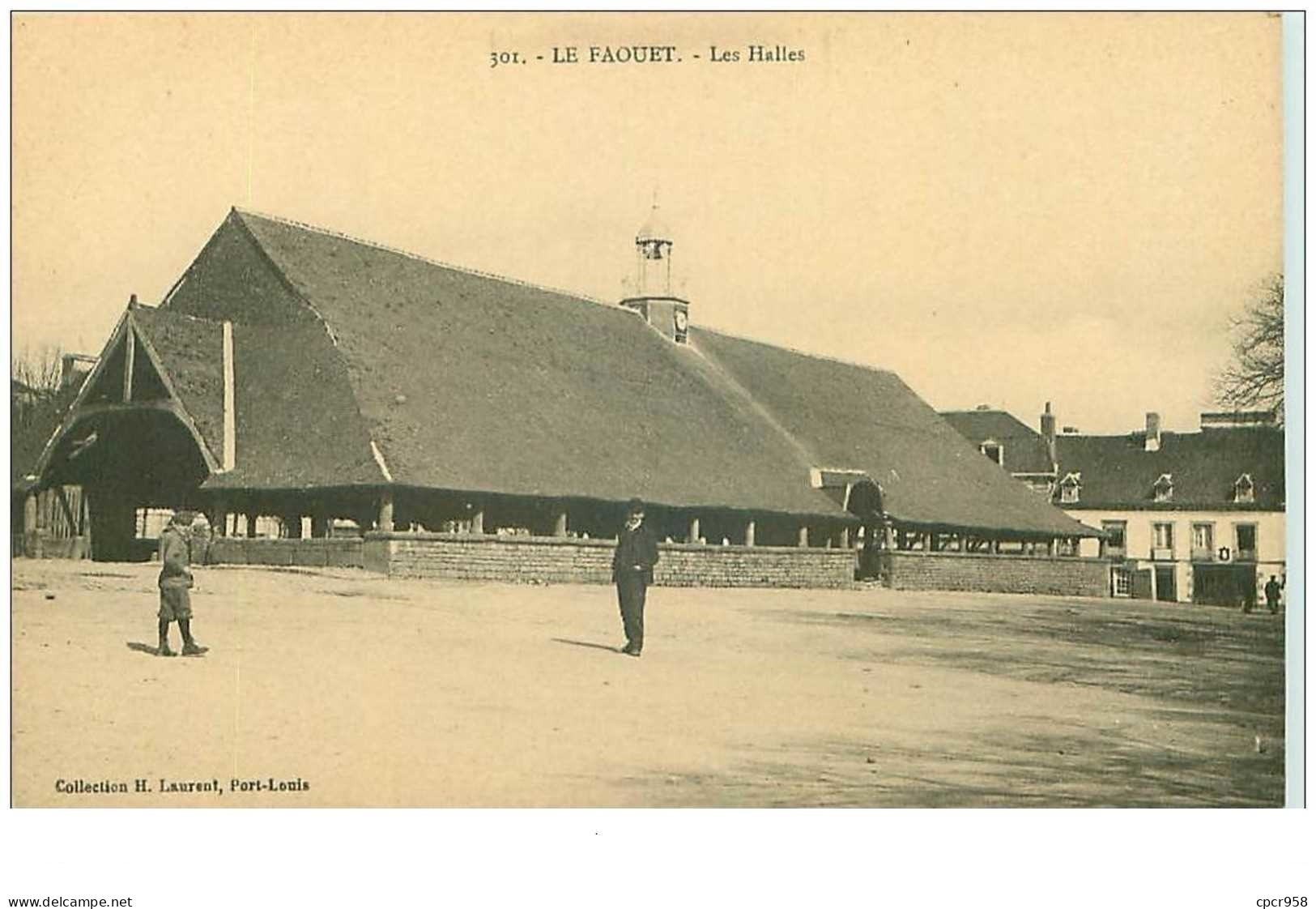 56.LE FAOUET.n°15619.LES HALLES - Le Faouet