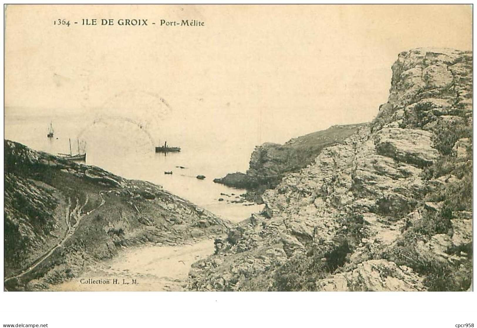 56 .n°40008 . Ile De Groix . Port Melite - Groix