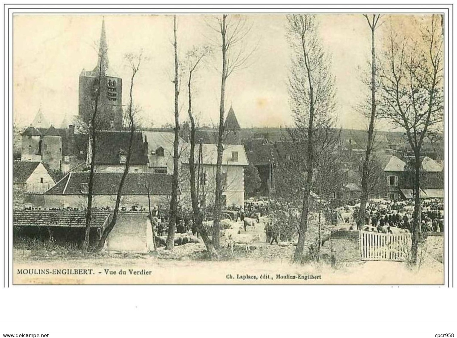 58.MOULINS-ENGILBERT.VUE DU VERDIER - Moulin Engilbert