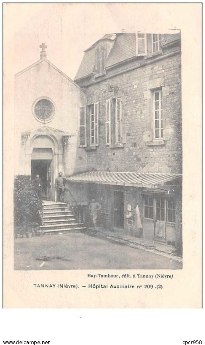 58 . N° 49060 . Tannay.hopital Auxilliaire N) 209 - Tannay