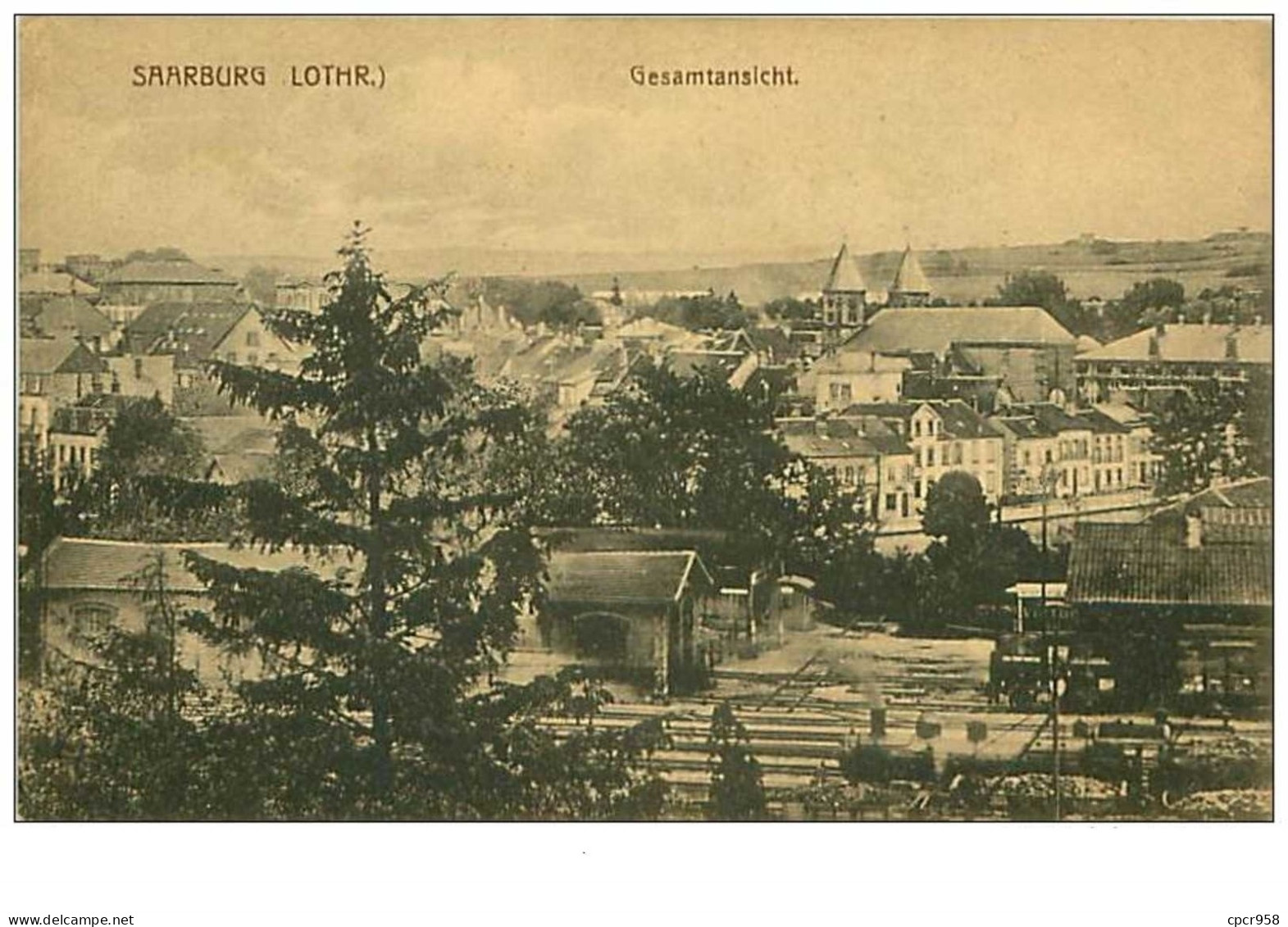 57.SAARBURG.n°23.GESAMTANSICHT - Sarrebourg