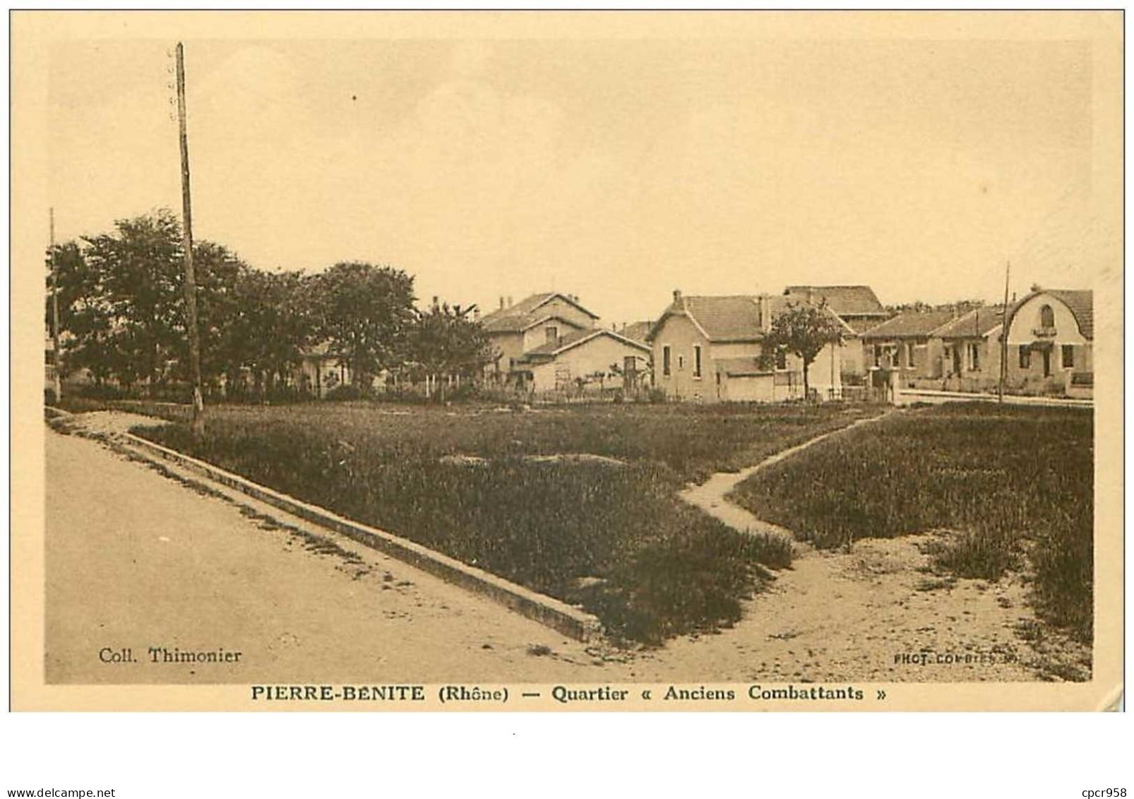 69.PIERRE-BENITE.n°28862.QUARTIER "ANCIENS COMBATTANTS" - Pierre Benite