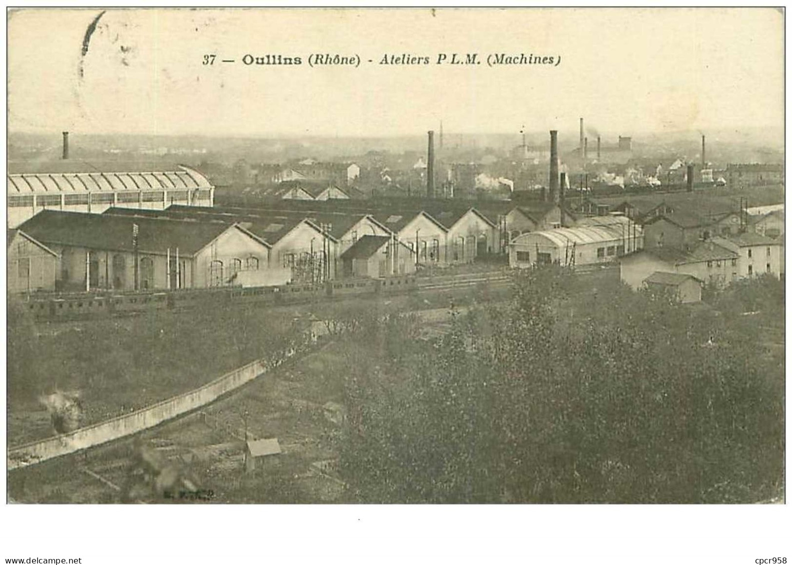 69.OULLINS.n°15728.ATELIERS PLM (MACHINES) - Oullins