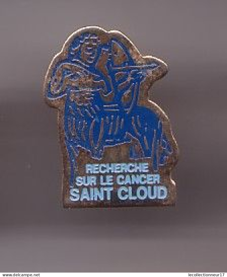 Pin's Recherche Sur Le Cancer Saint Cloud Réf 1348 - Medizin