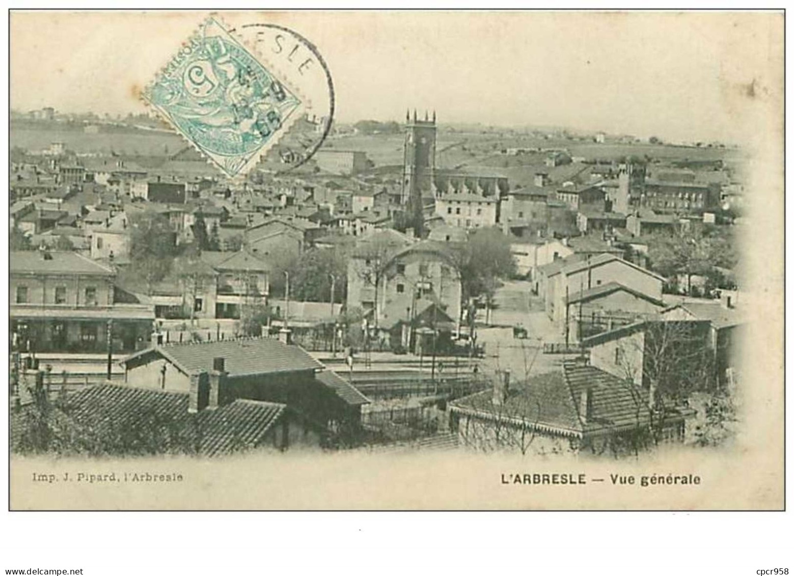 69.L'ABRESLE.n°87.VUE GENERALE - L'Abresle