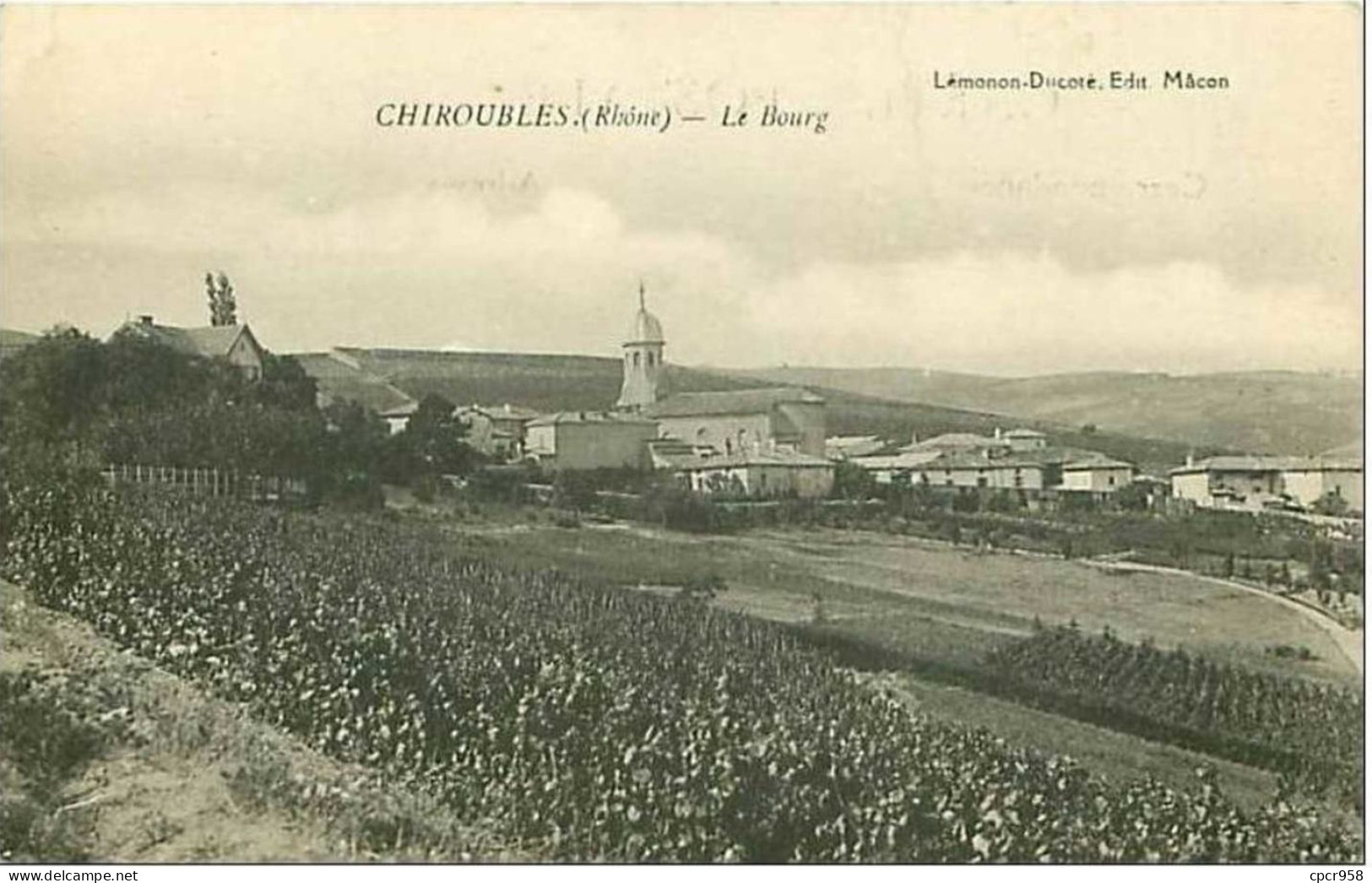 69.CHIROUBLES.LE BOURG - Chiroubles