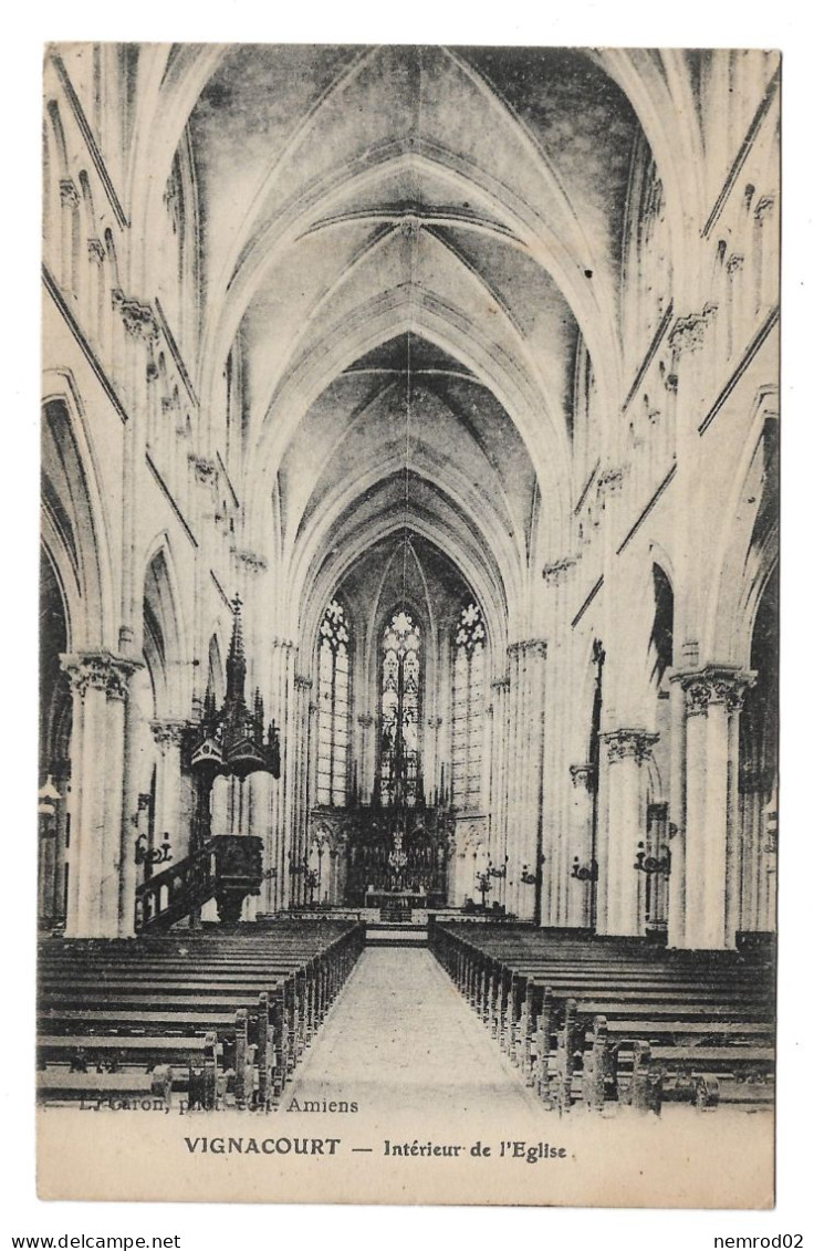 VIGNACOURT - Intérieur De L'Eglise - Vignacourt