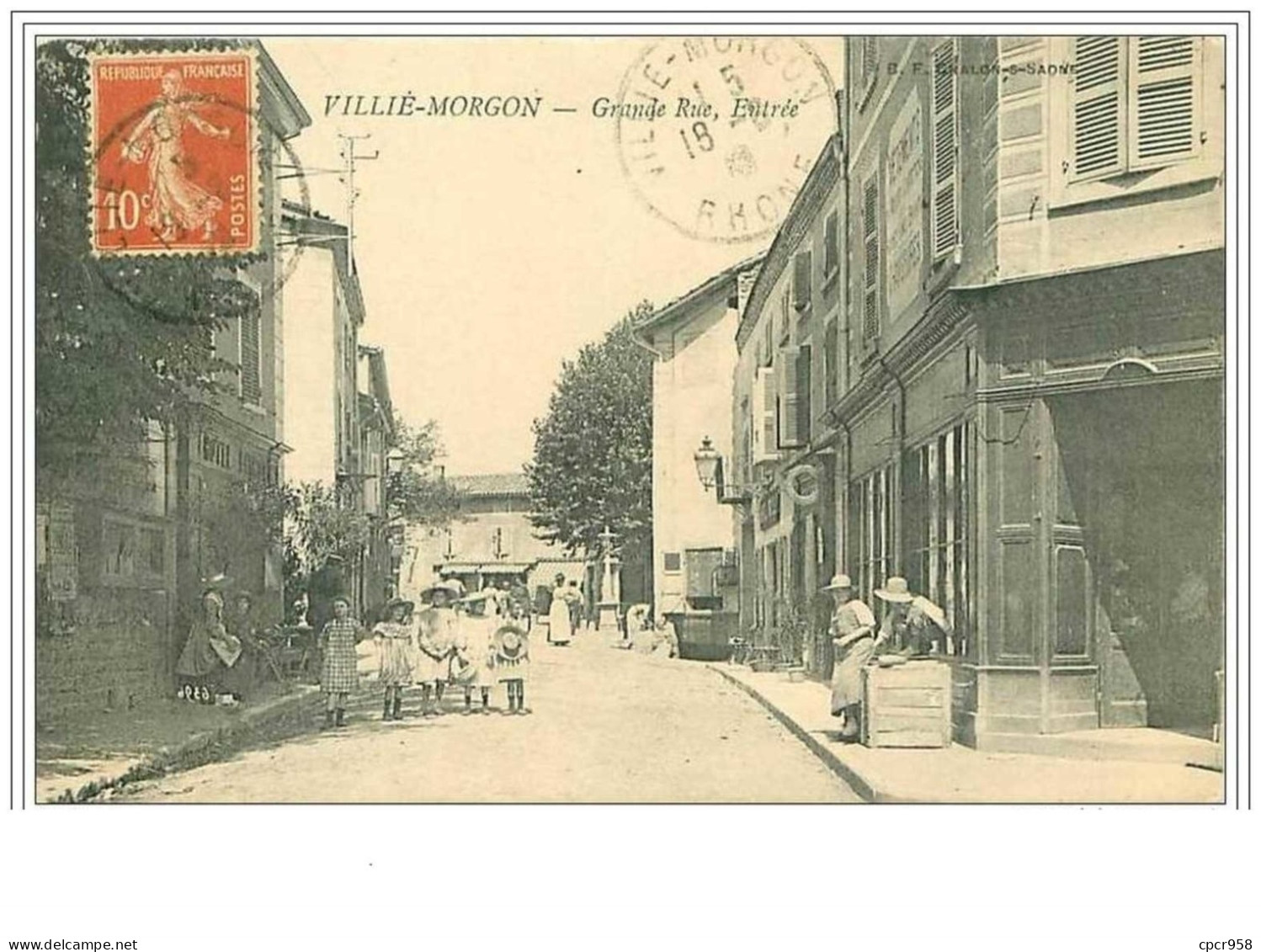 69.VILLIE MORGON.GRAND&amp;acute RUE,ENTREE - Villie Morgon