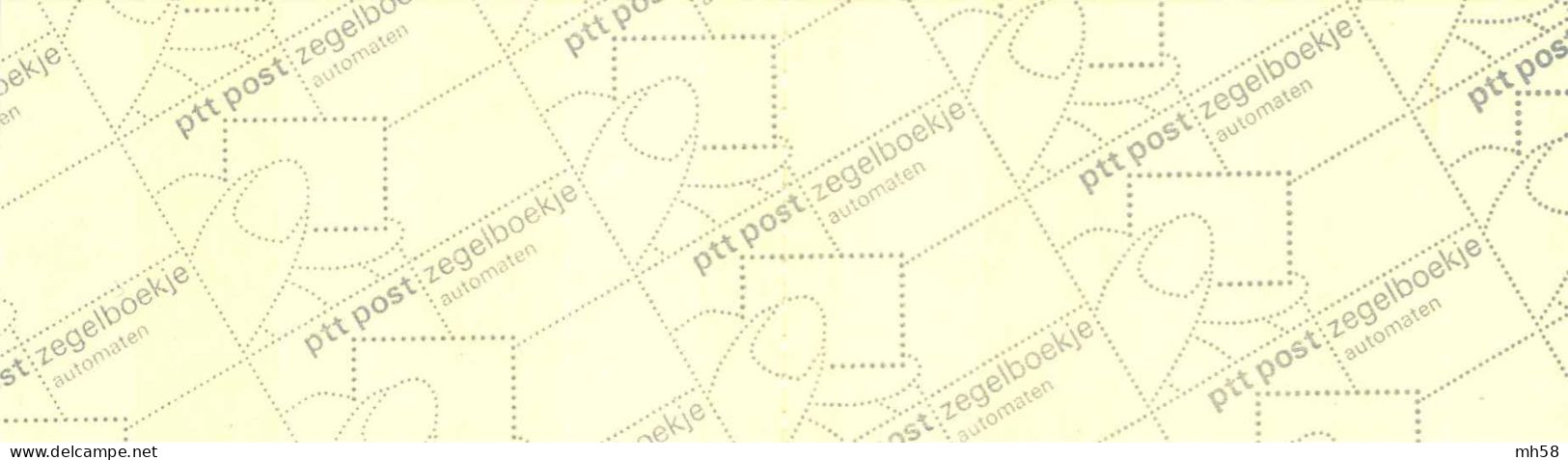 PAYS-BAS NEDERLAND 1982 - Carnet / Booklet / MH Indice PB27B - 3 G Chiffre / Beatrix - YT C 1168b / MI MH 28 - Carnets Et Roulettes