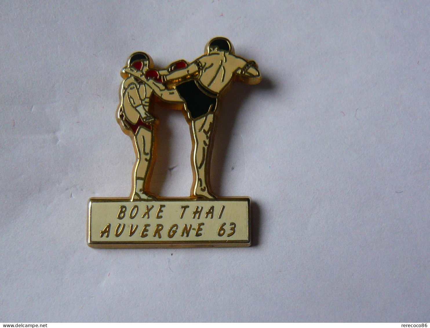 Pin S SPORT BOXE THAI AUVERGNE  TBQ - Ginnastica