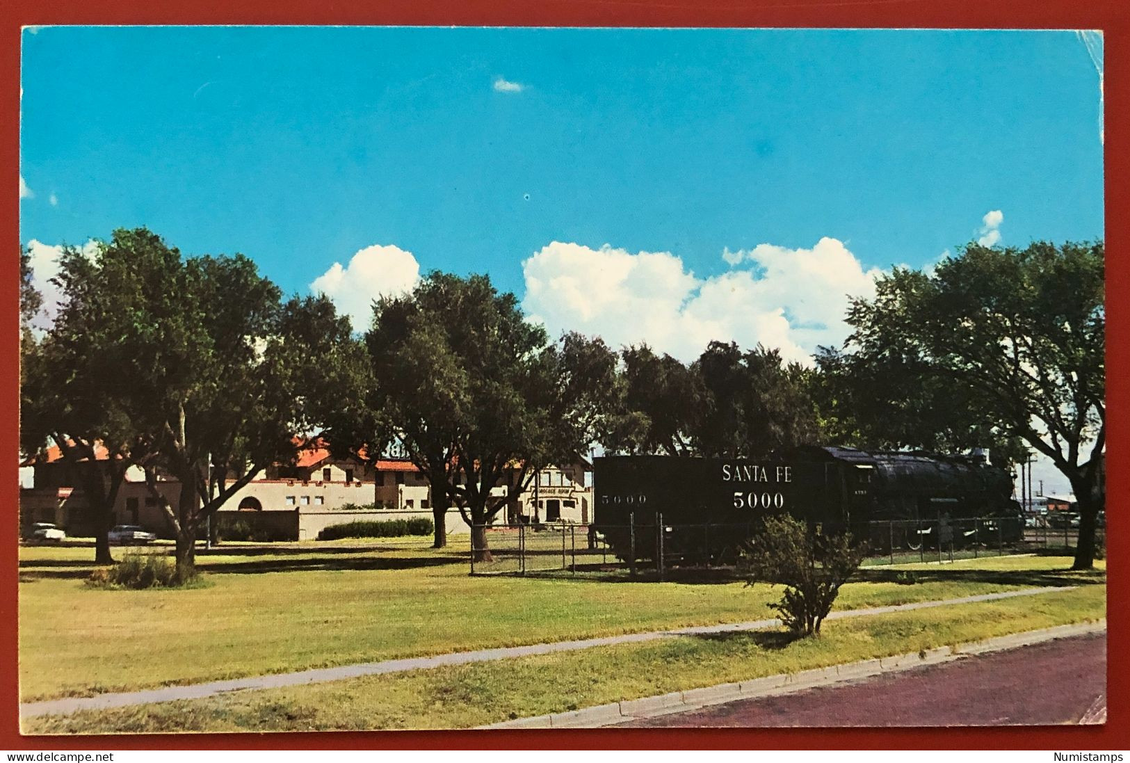 SANTA FE DEPOT - Amarillo - Texas (USA) 1966 (c452) - Amarillo