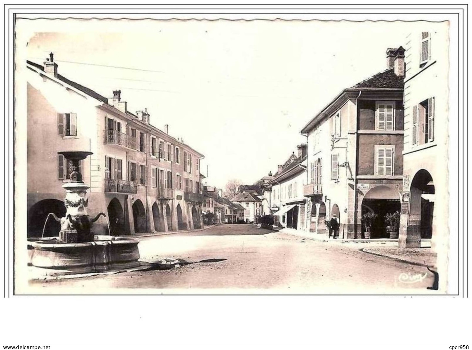 74.RUMILLY.PLACE DE L'HOTEL-DE-VILLE.CPSM. - Rumilly