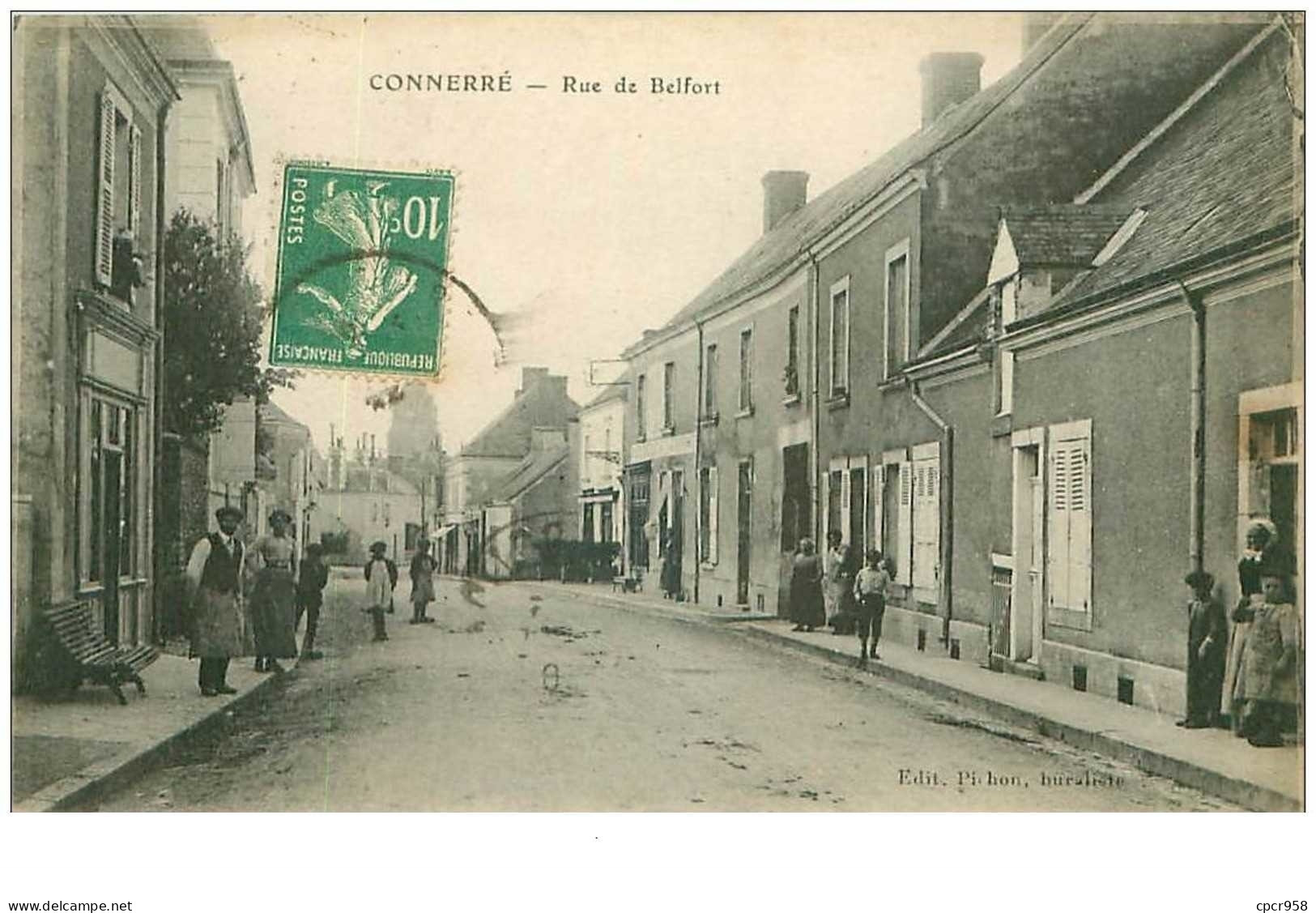 72.CONNERRE.n°15203.RUE DE BELFORT - Connerre