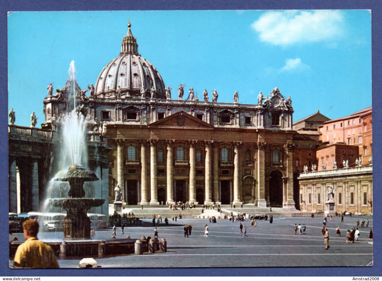 1969 - ROMA  - PIAZZA SAN PIETRO  - ITALIE - San Pietro