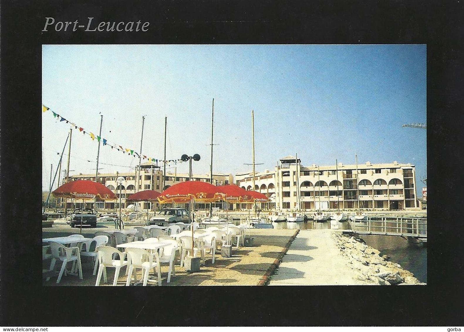 *CPM - 11 - PORT LEUCATE - Terrasse De Café - Cliché De Roland AGEL - Leucate