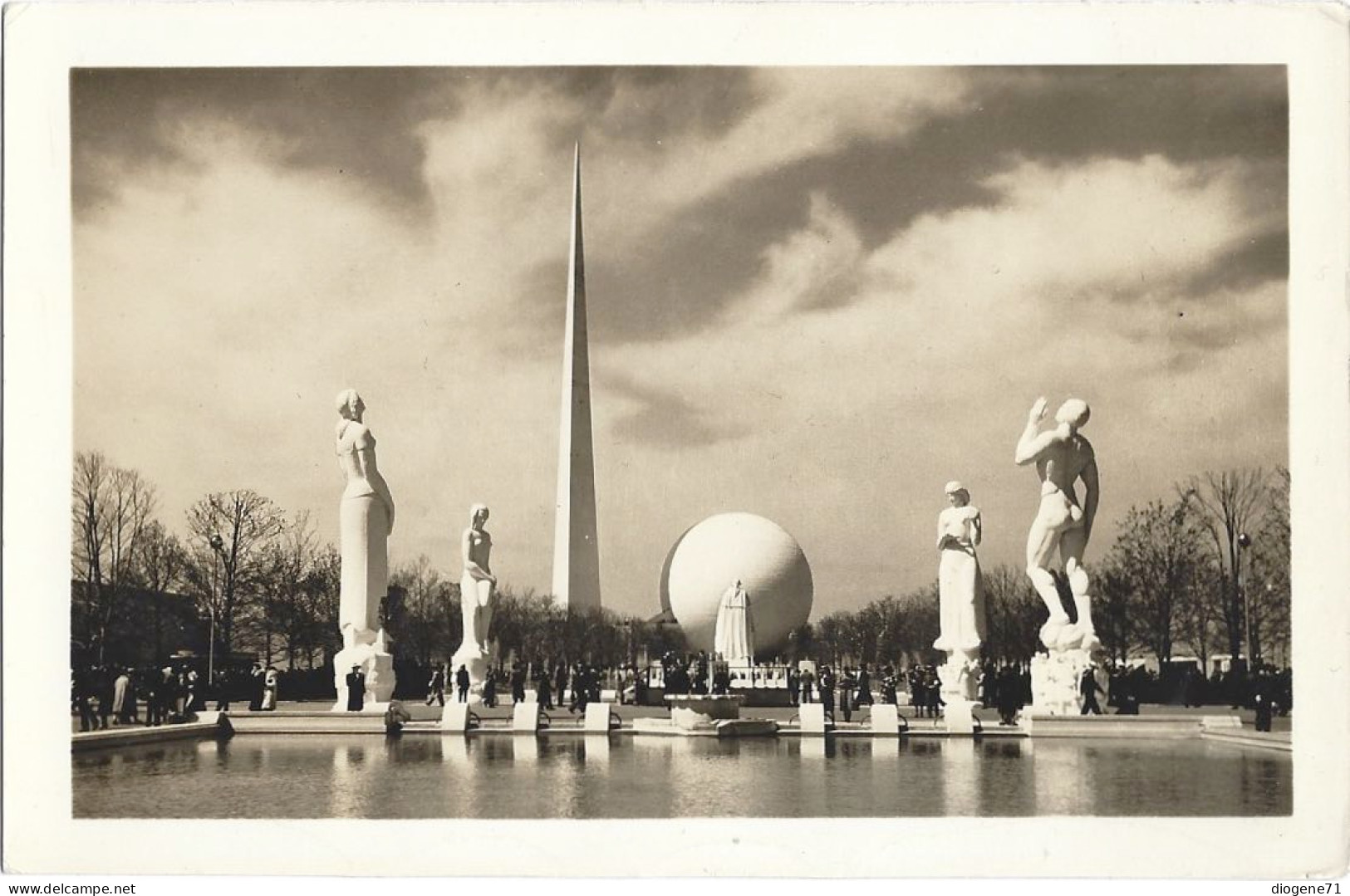 New York World's Fair View Of Constitution Mall 1939 Animation - Parcs & Jardins