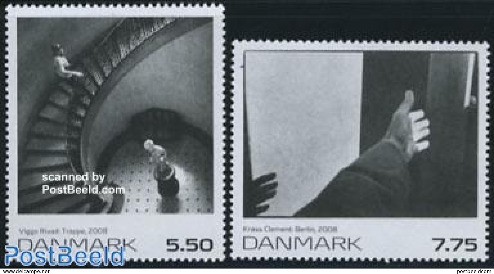 Denmark 2008 Photographic Art 2v, Mint NH, Art - Photography - Ungebraucht