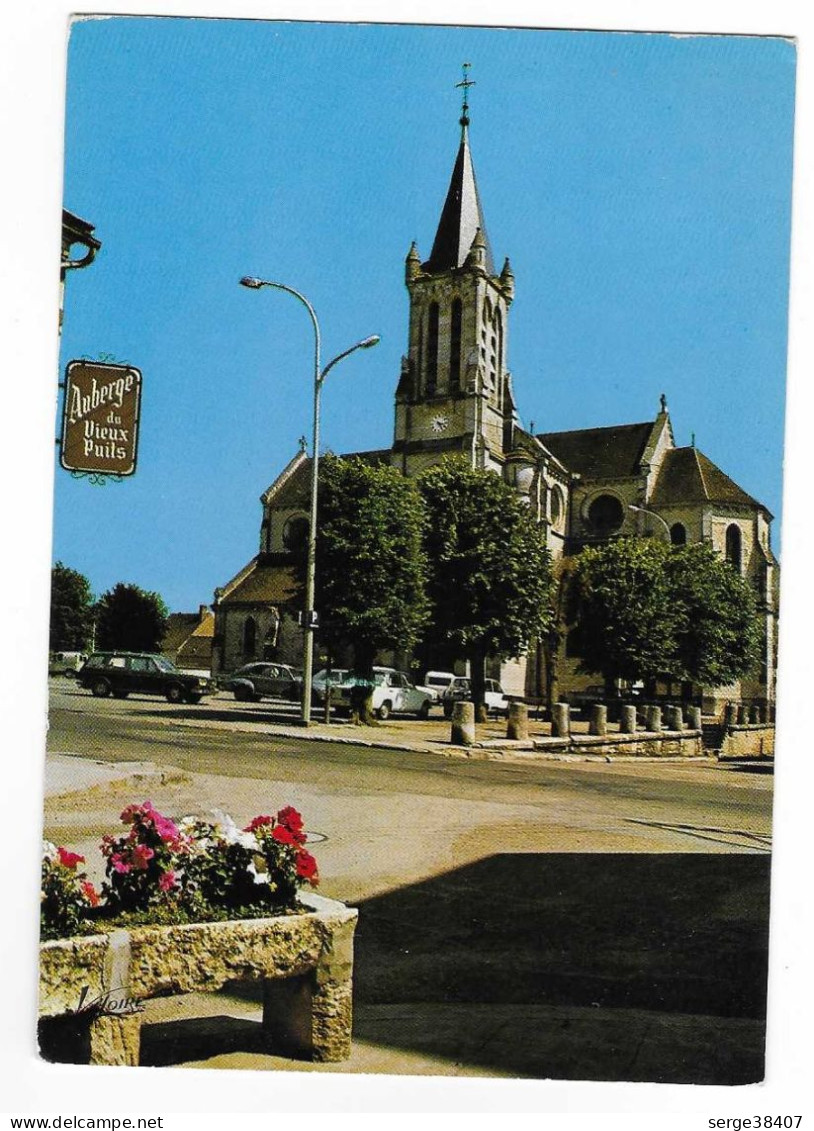 Aillant Sur Tholon - 1989 - Auberge Du Vieux Puits - Eglise - N° 50.903 # 6-23/21 - Aillant Sur Tholon