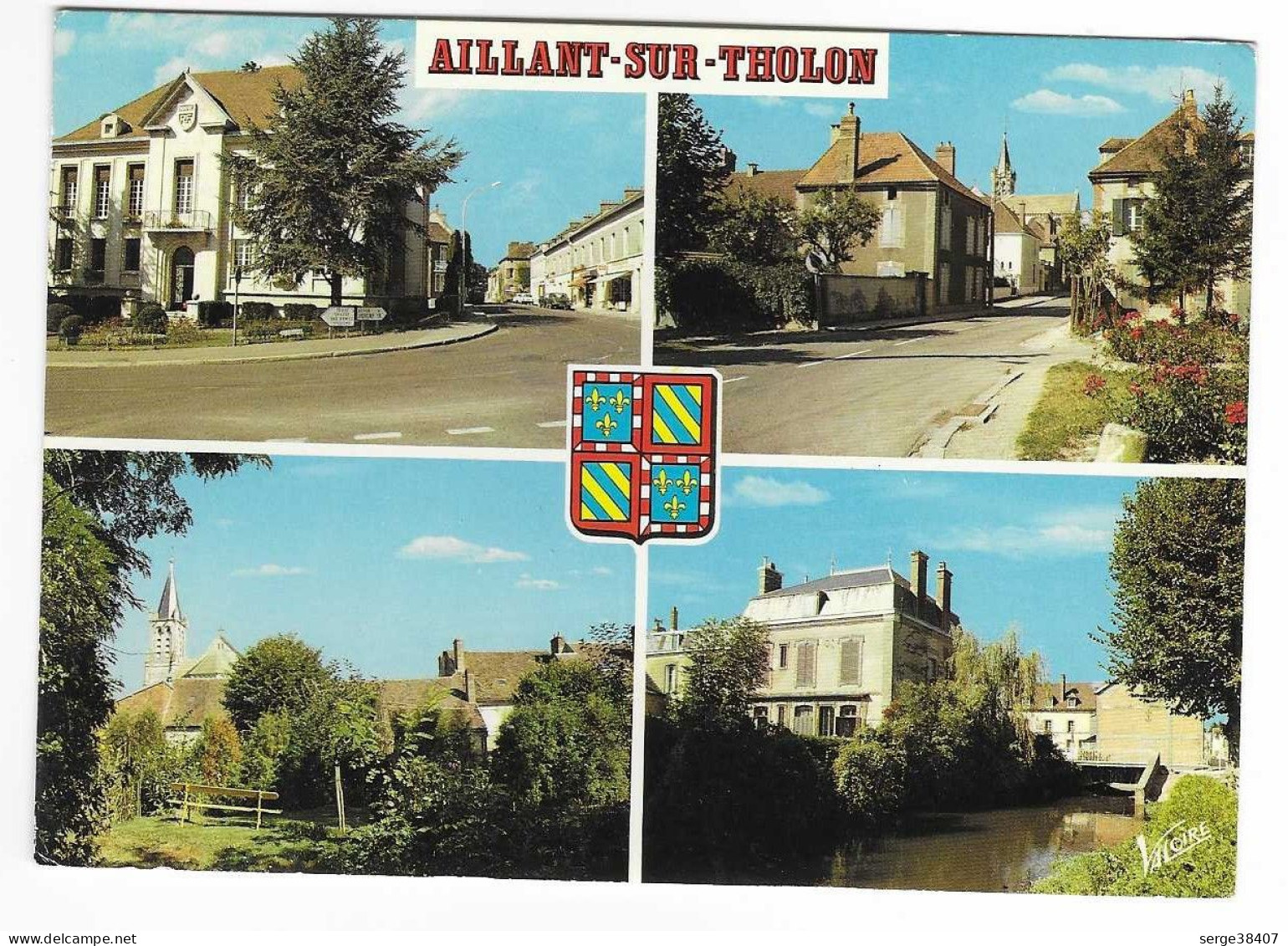 Aillant Sur Tholon - 1989 - Rue D'Auxerre - Le Bief Du Moulin - Multivues - N° 50.905 # 6-23/21 - Aillant Sur Tholon