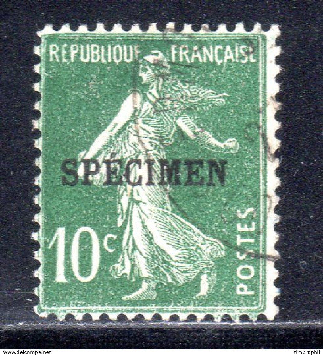 N° 159-CI 3 (Semeuse) Oblitéré TB: COTE= 18,50 € - Cursussen