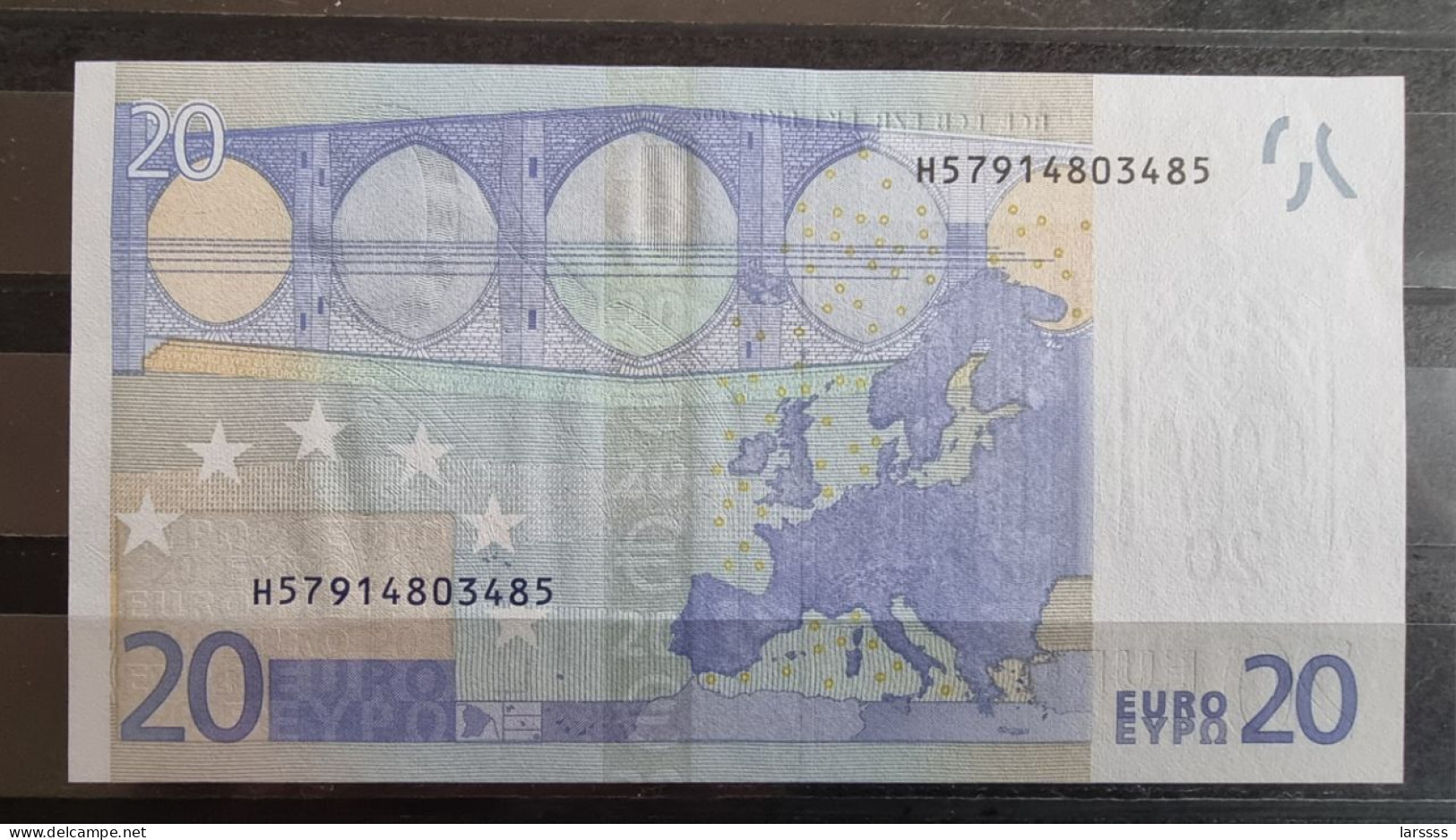 1 X 20€ Euro Draghi  R027C6 H57914803485 - UNC  Slovenija / Slowenien - 20 Euro