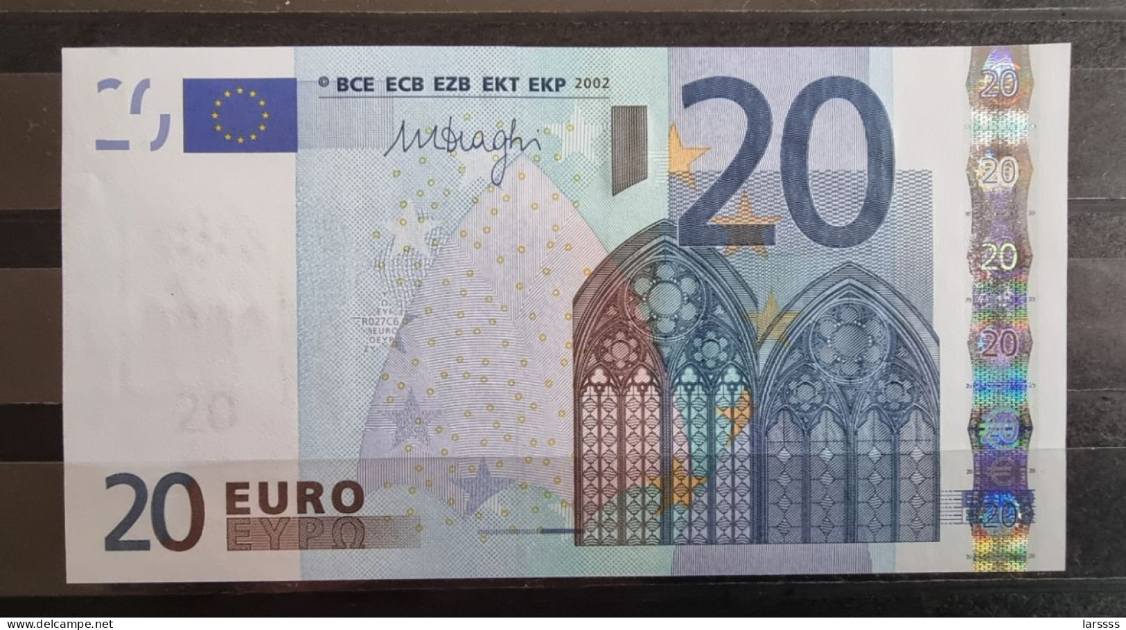 1 X 20€ Euro Draghi  R027C6 H57914803485 - UNC  Slovenija / Slowenien - 20 Euro