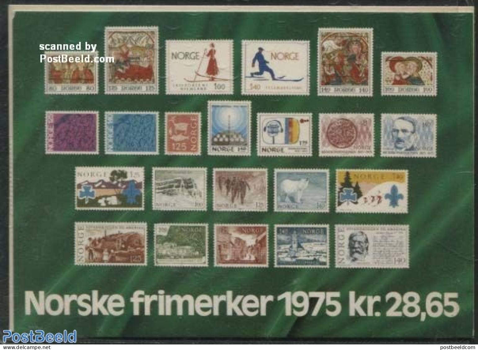 Norway 1975 Official Yearset 1975, Mint NH - Neufs