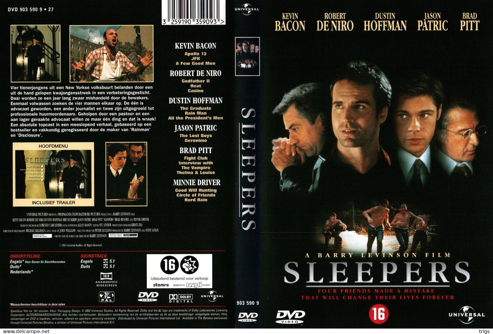 DVD - Sleepers - Crime