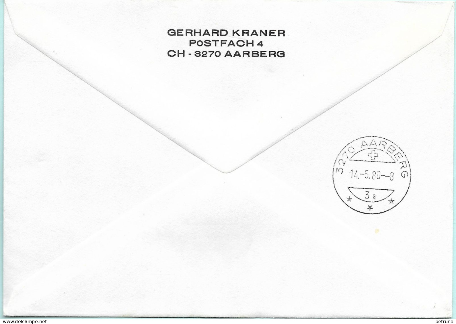 UNO-Wien R-Brief Motiva 80 Fellbach D Erinnerungsstempel MI-No 03 - Covers & Documents