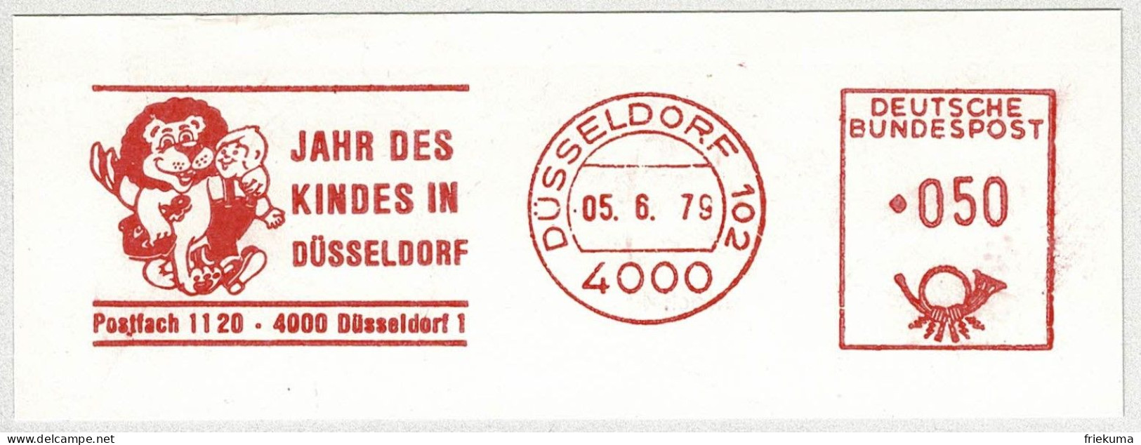 Deutsche Bundespost 1979, Freistempel / EMA / Meterstamp Jahr Des Kindes / Année De L'enfant / Year Of Child Düsseldorf - Sonstige & Ohne Zuordnung
