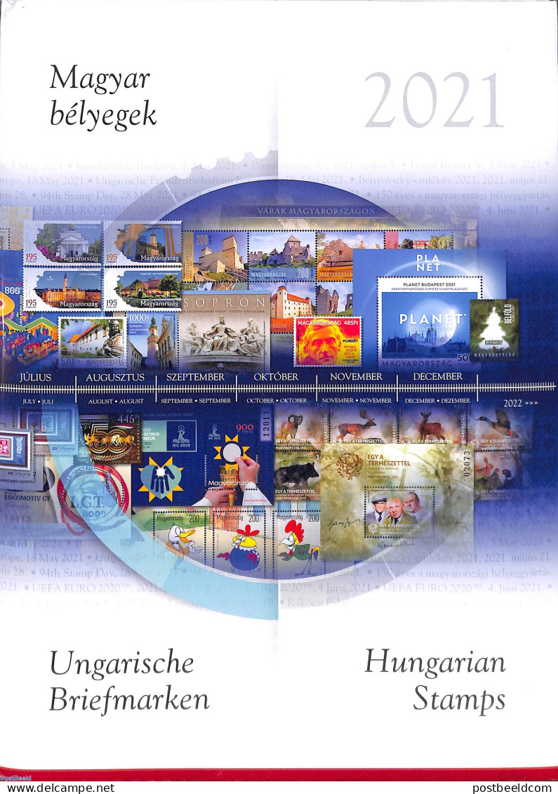 Hungary 2021 Official Yearset 2021, Mint NH, Various - Yearsets (by Country) - Unused Stamps