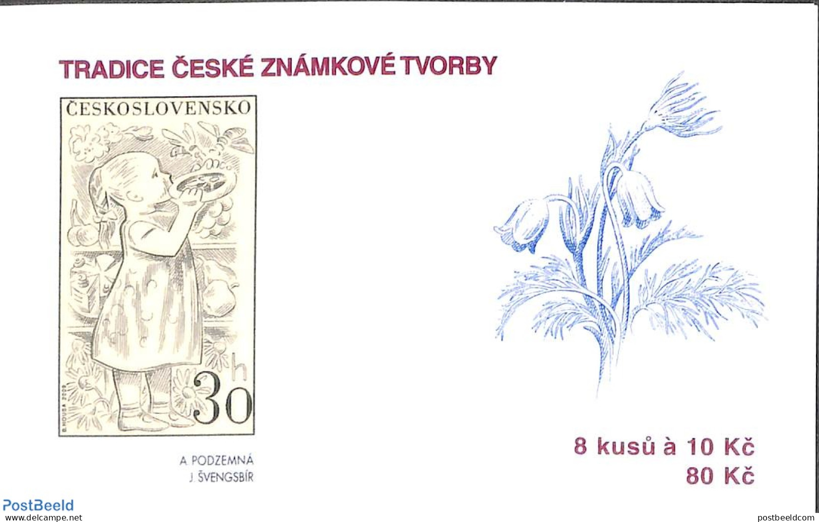 Czech Republic 2009 Stamp Traditions Booklet, Mint NH, Nature - Insects - Stamp Booklets - Sonstige & Ohne Zuordnung