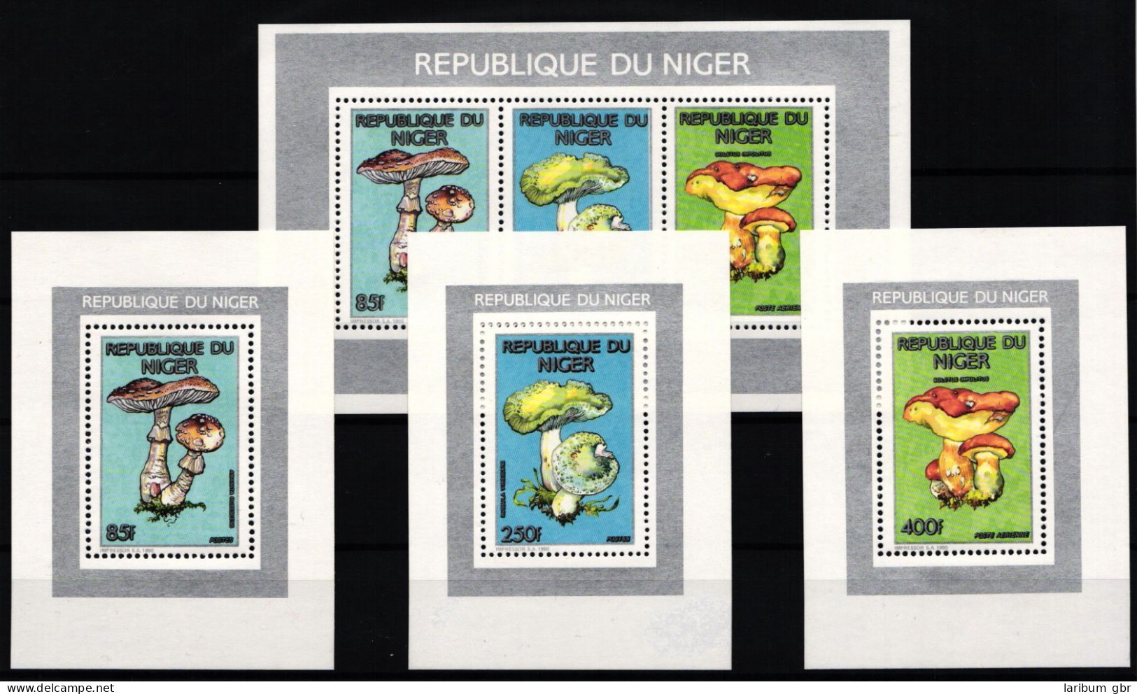 Niger 1108, 1111 Und 1112 Postfrisch Einzelblöcke Und Dreierstreifen #KC445 - Níger (1960-...)