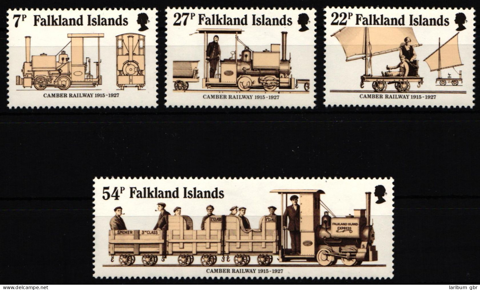 Falklandinseln 419-422 Postfrisch #KX972 - Trains